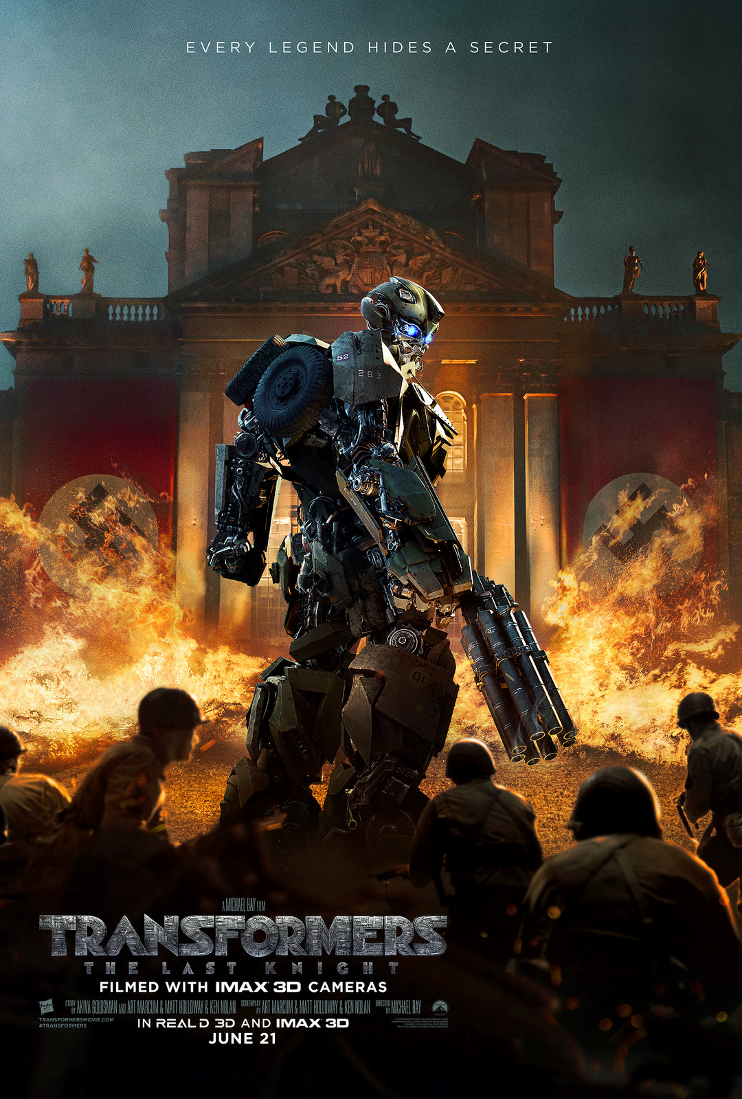 Transformers The Last Knight Bumblebee Poster