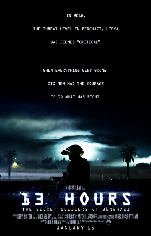 13Hours Teaser Night Vision Poster