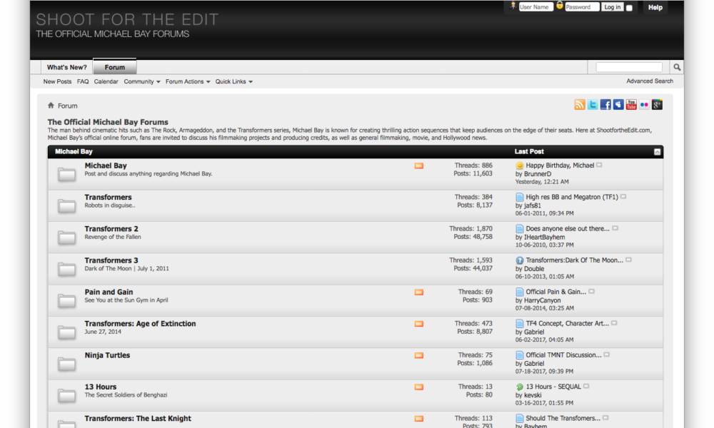 Forums Closing Down